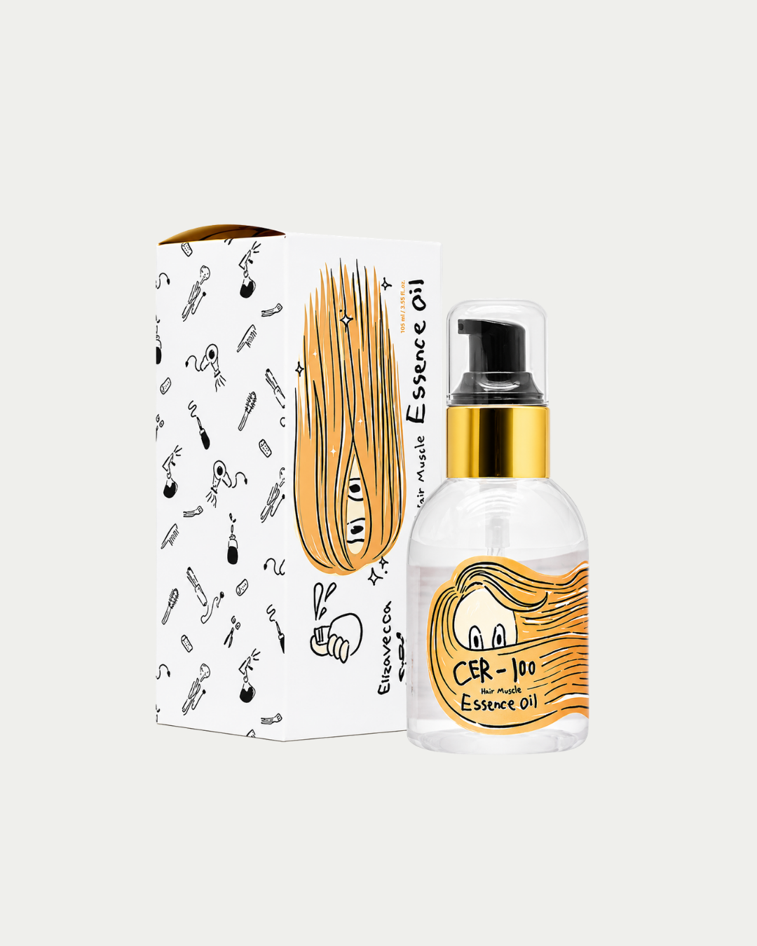 CER-100 Collagen Coating Hair Muscle Essence Oil