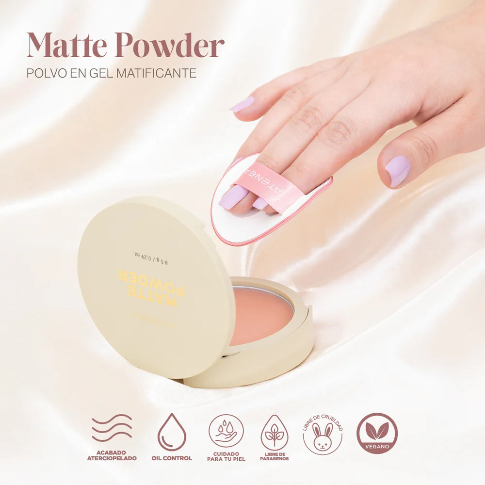 Polvo Matificador en Gel