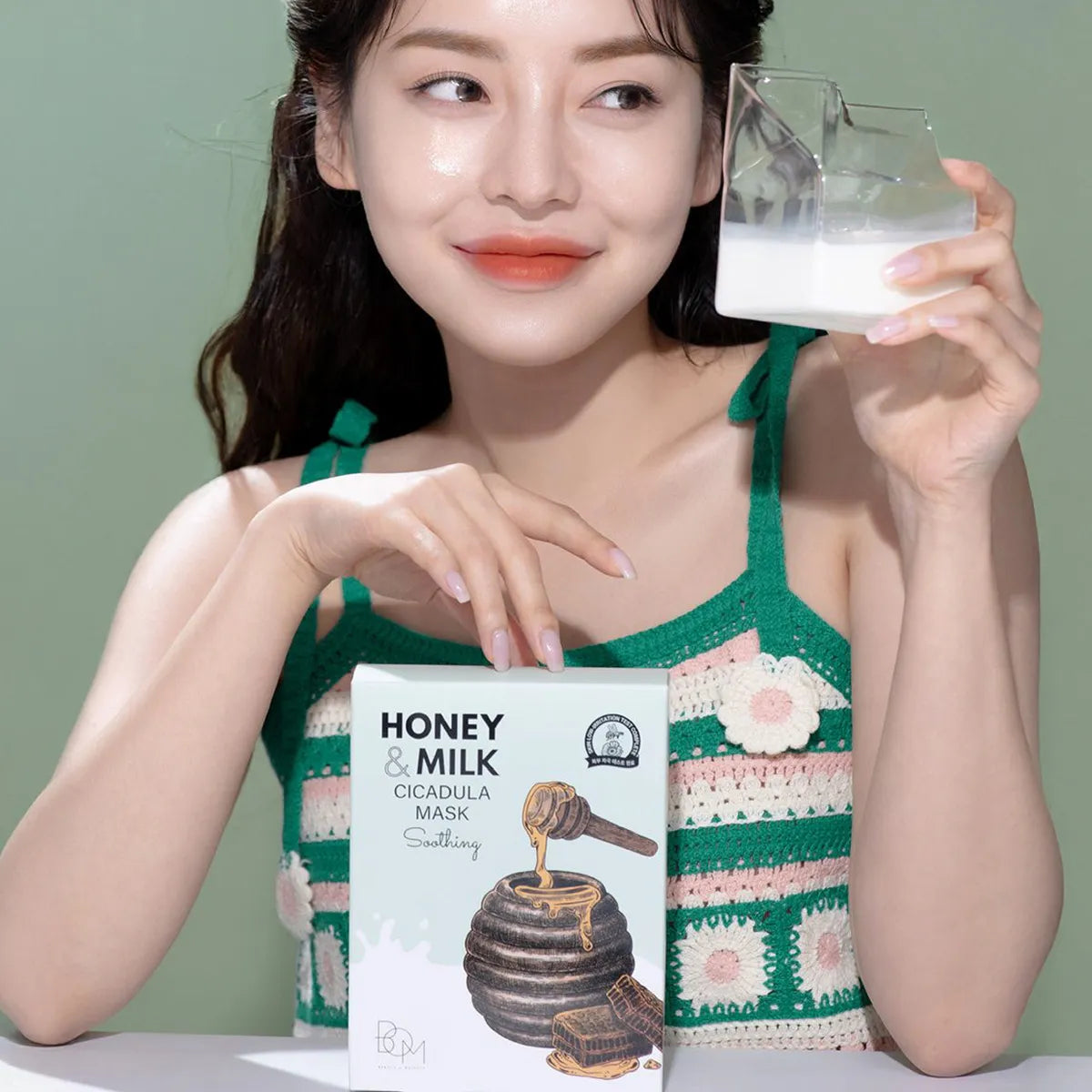Honey and Milk Face Mask 1pza