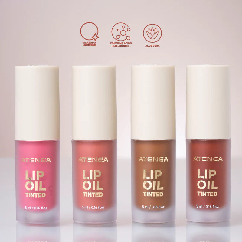 Lip oil tinted