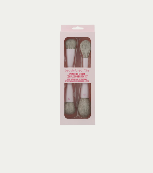 Set De Brochas Powder & Cream Complexion